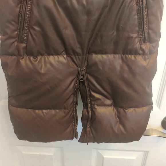 EUC Baby Gap - Newborn 3-6mos - Brown Snowsuit - Picture 3 of 4